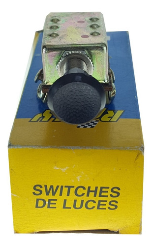 Imagen 2 de 4 de Switch Luces 3 Posiciones 5 Tornillos Con Fusible 30 Amp