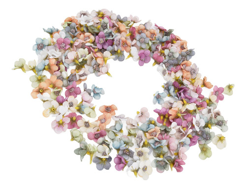 200 Piezas De Tela De Boda Con Forma De Flor Pequeña, 2,5 Cm