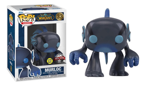 Funko Pop! - World Of Warcraft - Murloc #33 - Glow Exclusivo