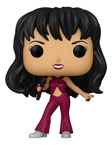 Funko Pop! Rocks: Selena (traje Borgoña), 3.75 Pulgadas