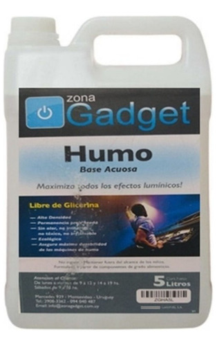 Liquido Para Maquina De Humo Alta Calidad Bidon De 10 Litros