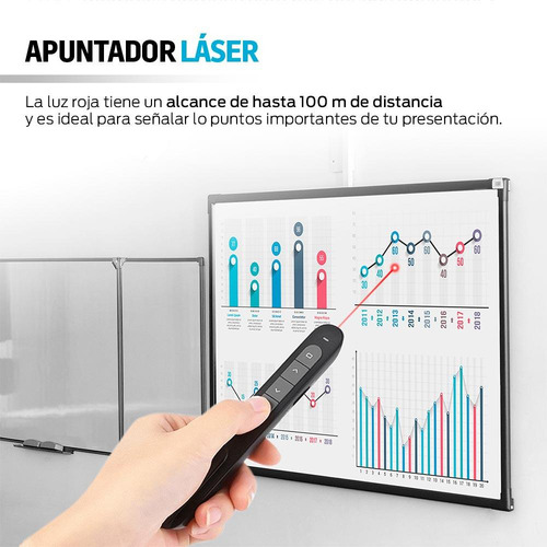 Apuntador Laser Presentador Inalambrico Usb Universal