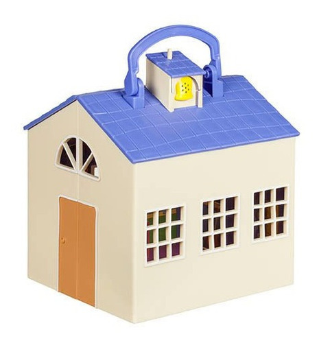 Peppa Pig Playset Escuela Colegio De Lujo Sonidos Y Maleta