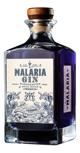 Gin Malaria Handcrafted Small Batch 700 Ml
