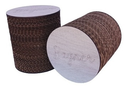 Rascador Cilindro Carton Corrugado Para Gatos - Bagner