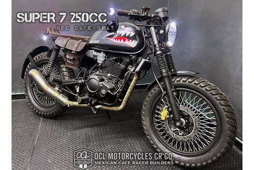 Motocicleta Super7 Mb 250cc Cafe Racer
