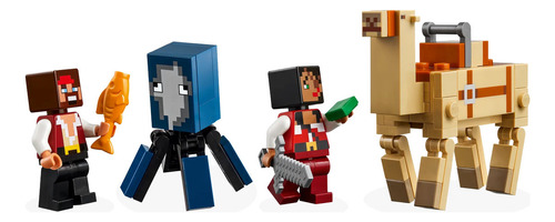Lego Minecraft El Viaje En El Barco Pirata Modelo 21259 / H 166 Pirata