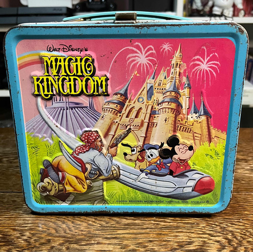 Lunch Box Aladdin Disney Magic Kingdom 1979