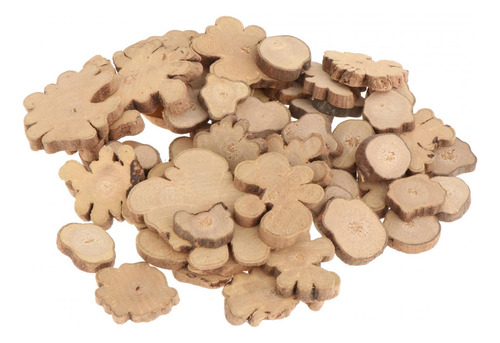 50 Uds. Posavasos De Madera Multifuncionales Para