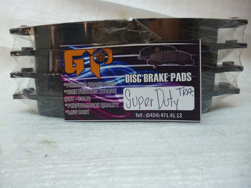 Pastillas De Freno De Super Duty Trasera