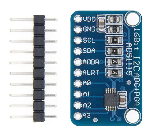 comprar Modulo Adc 16 Bits I2c Ads1115 Arduino Rpi Pic Raspberry Pi