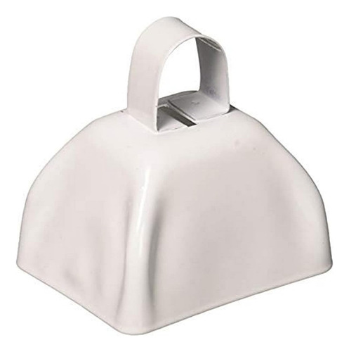 Campana De Metal De 3  (1 Docena) Blanco