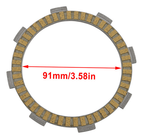 Kit De Discos De Embrague For 90132011000 Rc200 14-22