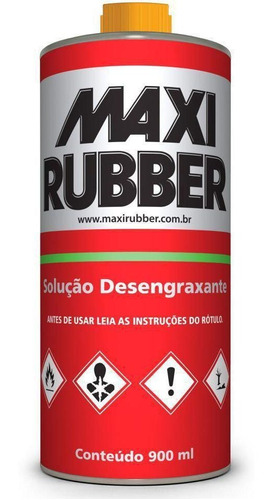 Solução Desengraxante 900ml Maxi Rubber