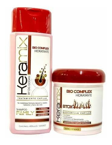  Shampoo Y Mascarilla Keramix Bio Complex Hidratante