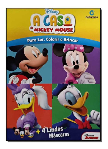 Casa Do Mickey Mouse, A - P/ L.c. B. + 4 Mascara