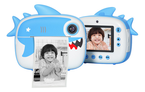 Impresora Portátil Paper Kids 1080p Instant Tf Recorder Cute