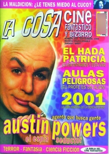 La Cosa Cine Bizarro Y Fantastico. # 44. Sep 1999 Dgl Games