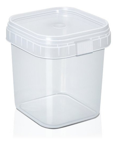 Imagem 2 de 4 de Pote Quadrado Bolo No Pote Doce 220 Ml Freezer 100 Und