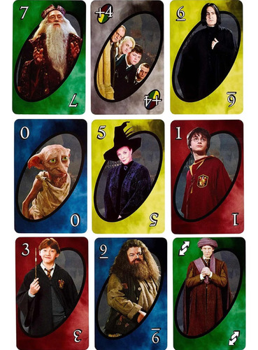 Juego De Cartas Uno Harry Potter