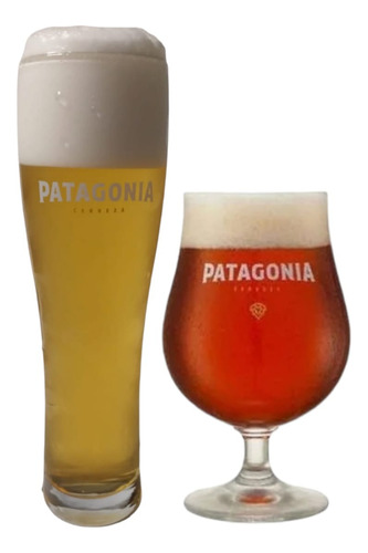 Copa Tulipa Cerveza Patagonia + Vaso Madison Weissbier 500ml