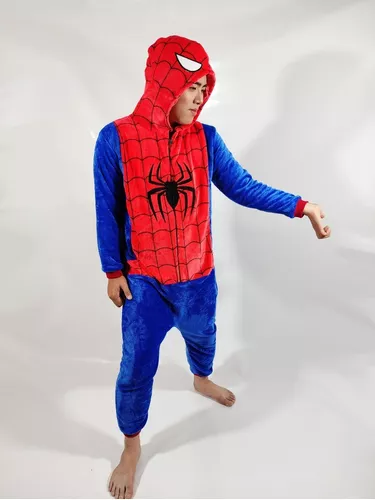 Pijama Térmica De Spiderman Hombre Adultos