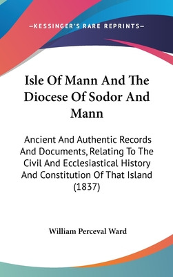 Libro Isle Of Mann And The Diocese Of Sodor And Mann: Anc...