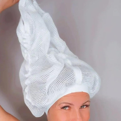 1 Paquete-gorro Soulta De Red Para Secar El Cabello Rizado