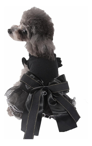 Qwinee Elegante Vestido De Fiesta Para Perro, Decoración De 