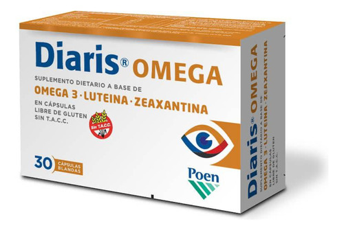 Diaris Omega X 30 Capsulas Blandas