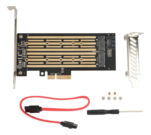 Adaptador M.2 Nvme Y Ngff Ssd A Pcie Riser Card Key M+b Con