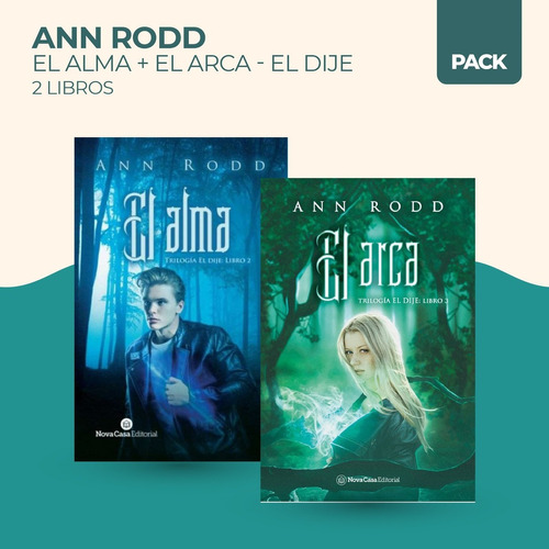 Alma + Arca - Dije- 2 Libros - Rood