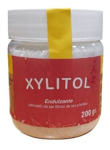 Edulcorante Xylitol Sin Tacc Apto Vegano X 200 Gr