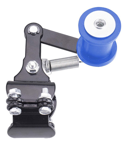 Ajustador De Cadena De Motocicleta Regulador Azul