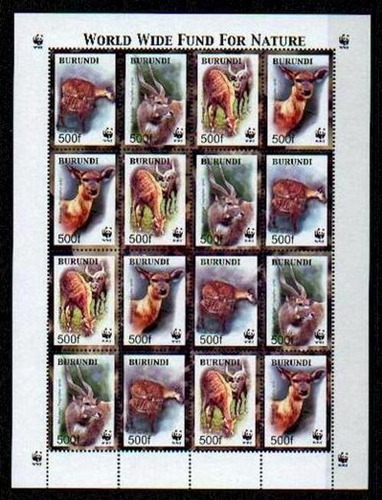 Fauna - Wwf - Antílopes - Burundi 2004 - Hojita Mint