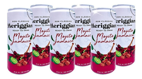 Six Pack Mojito Meriggiare Jamaica 355ml