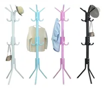Comprar Perchero Colgador Metal Armable Pie Ropa Carteras Sombrero