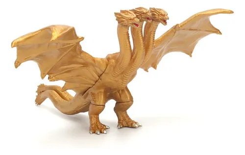 Figura De Dinosaurio Ghidorah, Dragón De Tres Cabezas,