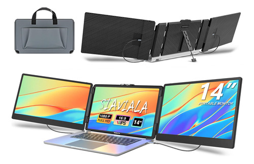 Extensor De Pantalla Para Laptop Monitor Triple Ips De 35.56