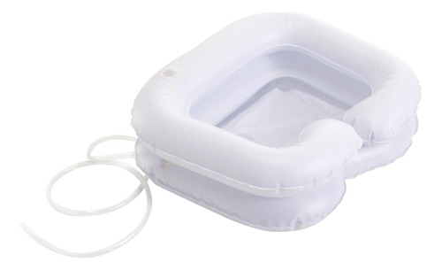 Pileta Bañera Inflable Para La Cama Lavar Cabello Ortopedica