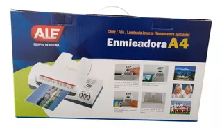 Enmicadora A4 Ale + 100 Micas Carnet + 50 Micas A4