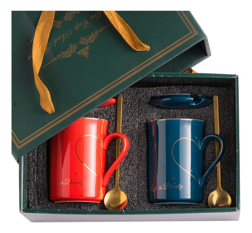 Taza De Café De Pareja De Calidad Conjunto De Regalo De Boda