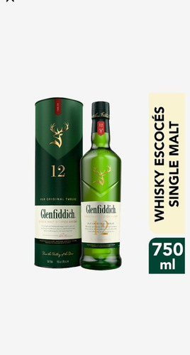 Glenfiddich Single Malt Scotch Whisky 1 - Ml A $160