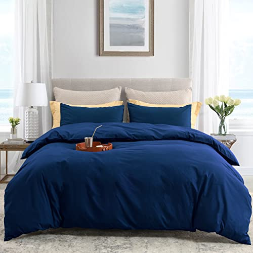 Duvet Cover Queen Size,3 Pieces Bedding Sets,1200thread...