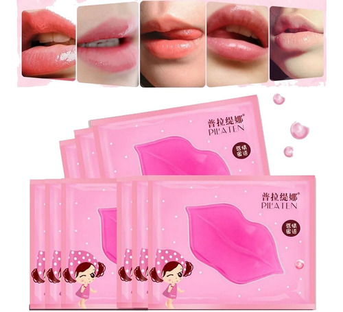 Imagen 6 de 8 de 2u Parche Colageno Para Labios Nutre Y Da Volumen