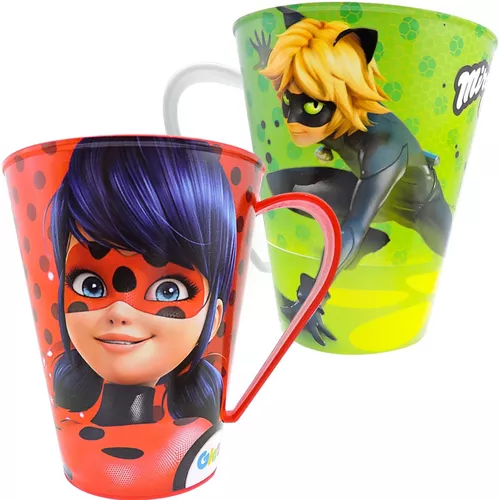 Kit Caneca para pintar Miraculous Lady Bug + Jogo de Canetinhas Laváveis -  Mary Pop Personalizados - Copos, Taças e Canecas - Magazine Luiza