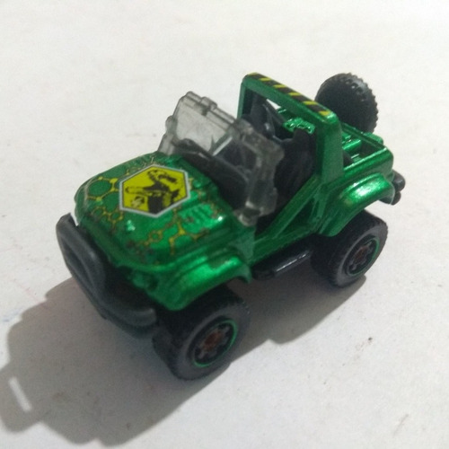 Matchbox Jurassic World Cliff Hanger Verde Car Toy Metal