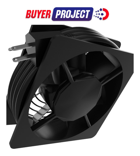 Ventilador Para Rack Nexxt 170x14mm + Cable De 1mt 120v