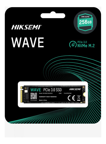 Disco Ssd 256 Gb Hiksemi Wave Pcie 3.0 M.2 Nvme Color Negro