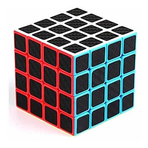 Cubo Mágico 4x4 Fibra De Carbono Bright